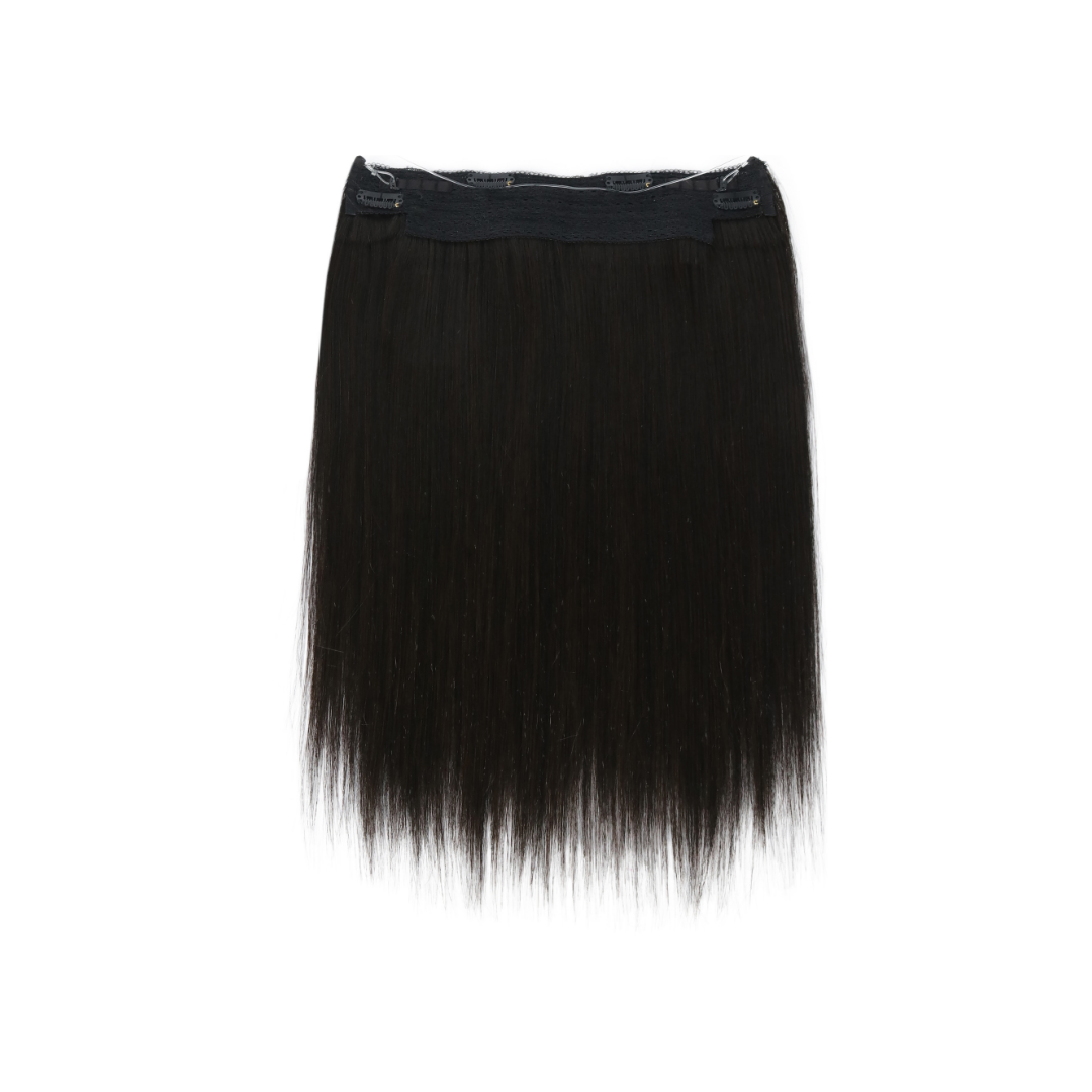 Extension con filo invisibile - Capelli lisci 45 cm - 90gr