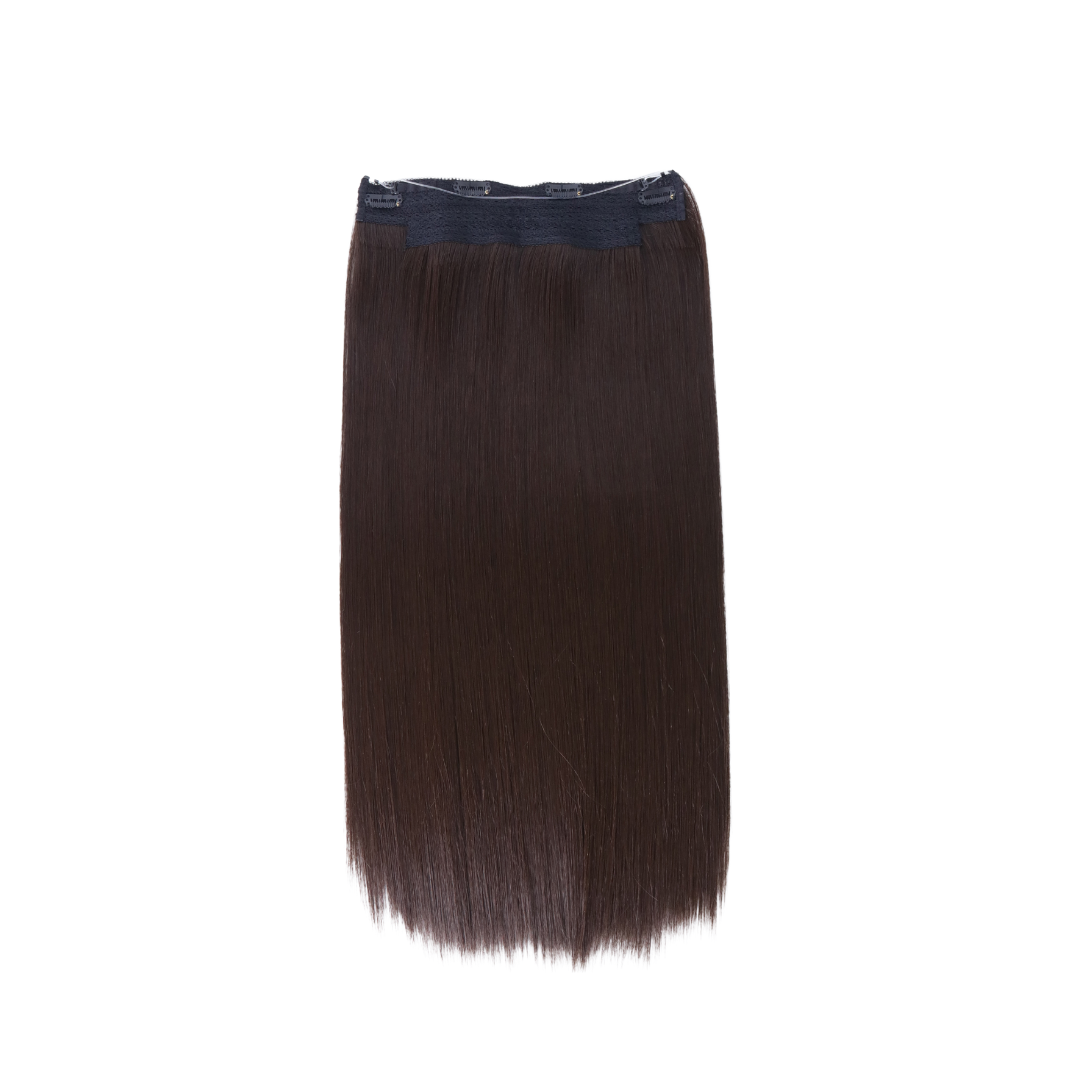 Extension con Filo Invisibile di Capelli Lisci da 60cm – Eleganza e Lunghezza Incredibile