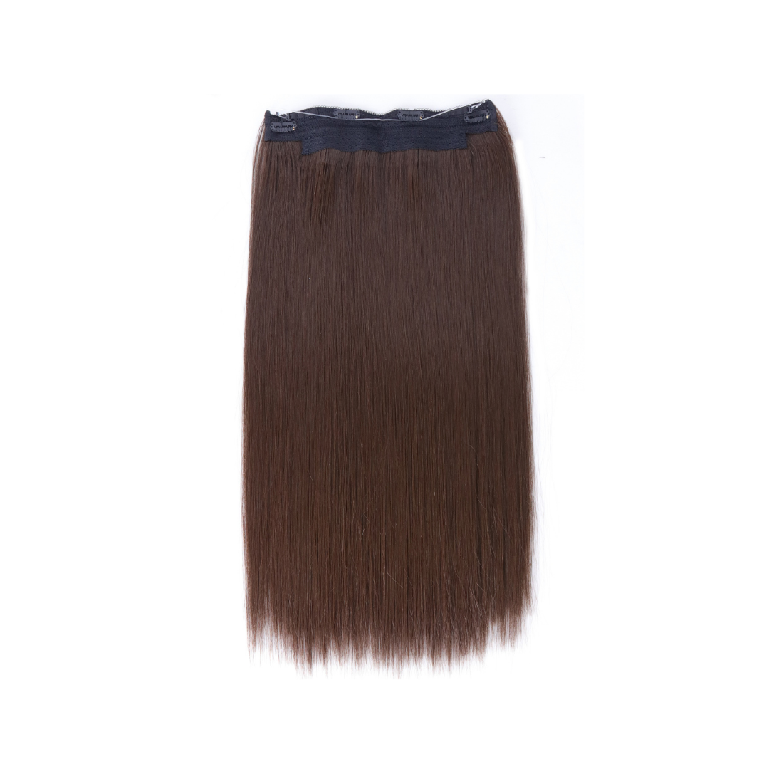 Extension con Filo Invisibile di Capelli Lisci da 60cm – Eleganza e Lunghezza Incredibile
