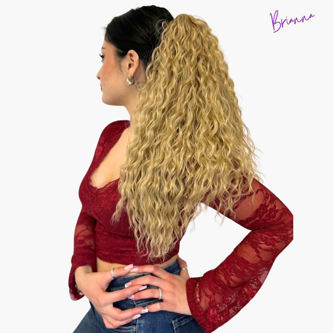 Coda di Cavallo - Capelli ricci con Coulisse 50 cm