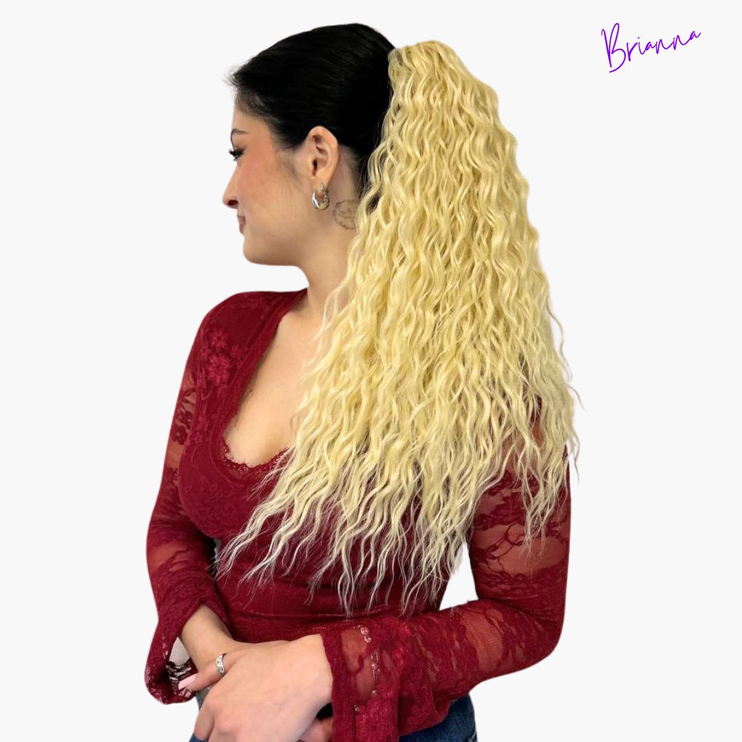 Coda di Cavallo - Capelli ricci con Coulisse 50 cm