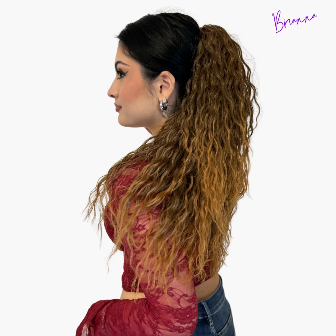 Coda di Cavallo - Capelli ricci con Coulisse 50 cm