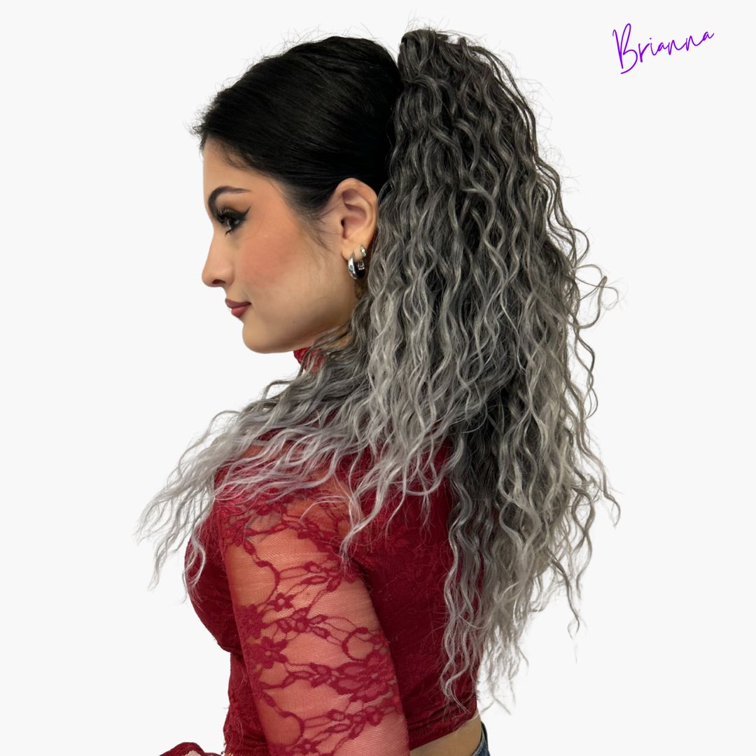 Coda di Cavallo - Capelli ricci con Coulisse 50 cm