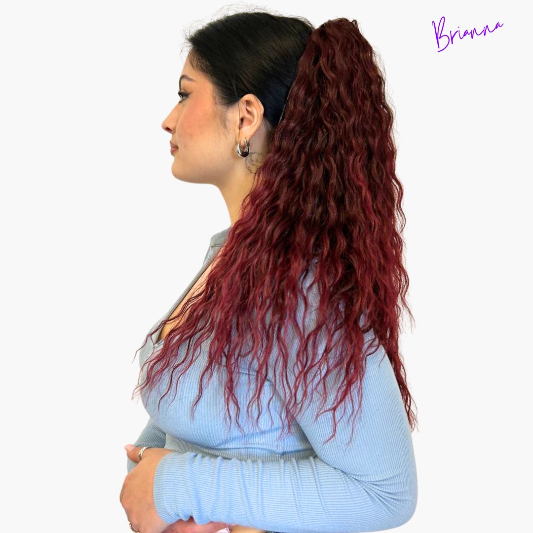 Coda di Cavallo - Capelli ricci con Coulisse 50 cm
