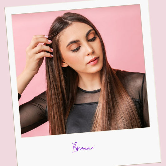 Extension con filo invisibile - Capelli lisci 45 cm - 90gr