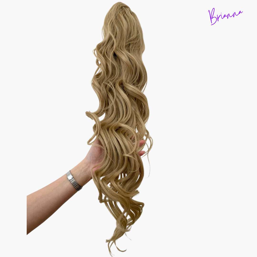 Coda di Cavallo Capelli ondulati con Coulisse 70cm - 185gr