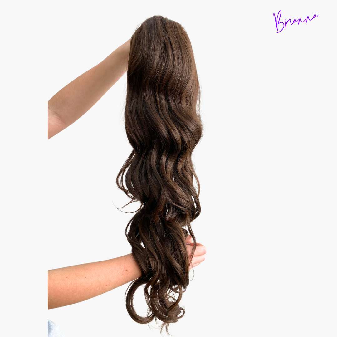 Coda di Cavallo Capelli ondulati con Coulisse 70cm - 185gr