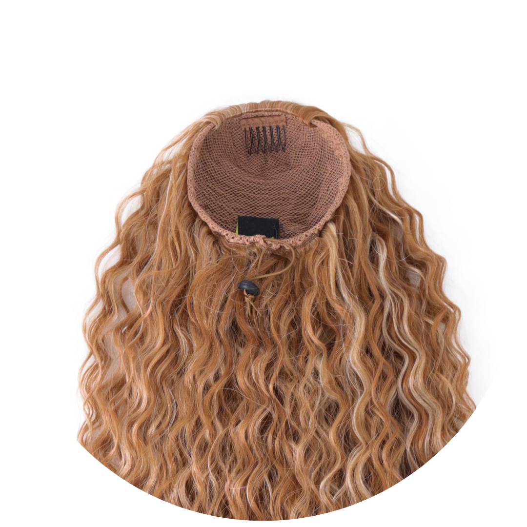 Coda di Cavallo - Capelli ricci con Coulisse 50 cm