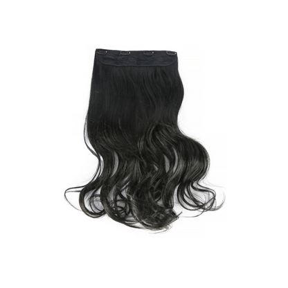 Extension con Filo Invisibile di Capelli Ondulati da 50cm – Look Naturale e Voluminoso