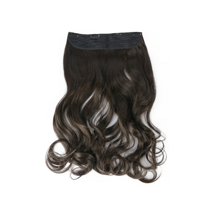 Extension con Filo Invisibile di Capelli Ondulati da 50cm – Look Naturale e Voluminoso