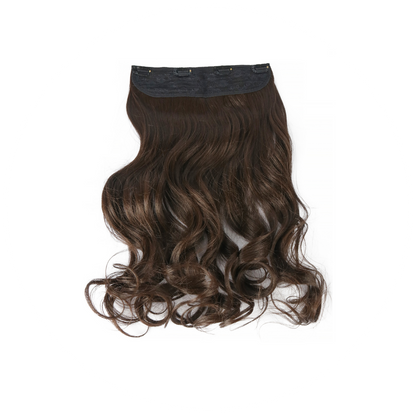 Extension con Filo Invisibile di Capelli Ondulati da 50cm – Look Naturale e Voluminoso