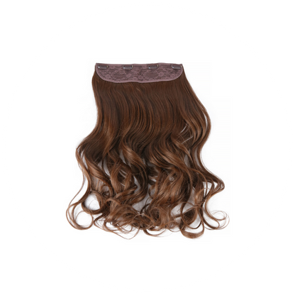 Extension con Filo Invisibile di Capelli Ondulati da 50cm – Look Naturale e Voluminoso