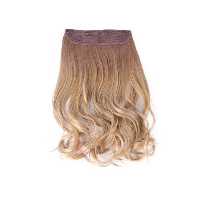 Extension con Filo Invisibile di Capelli Ondulati da 50cm – Look Naturale e Voluminoso
