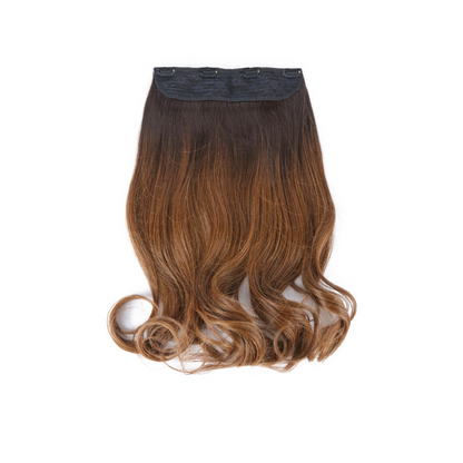 Extension con Filo Invisibile di Capelli Ondulati da 50cm – Look Naturale e Voluminoso