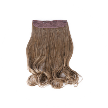 Extension con Filo Invisibile di Capelli Ondulati da 50cm – Look Naturale e Voluminoso