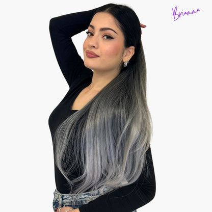 Coda di Cavallo Capelli lisci con Coulisse 70 cm - Look lungo e voluminoso