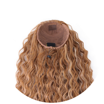 Coda di Cavallo - Capelli ricci con Coulisse 50 cm